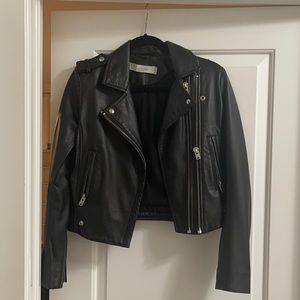 Iro Black Leather Jacket